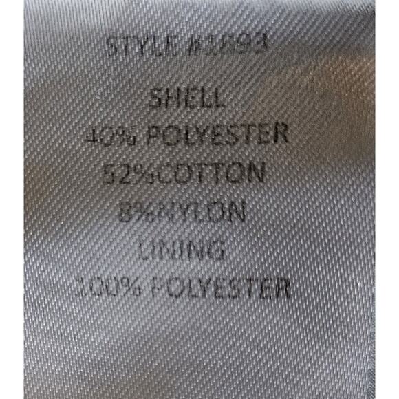 ANTHROPOLOGIE HUTCH Women 14 Aidy Sun Dress Black White Palm Leaves Flare AS IS - Picture 4 of 10